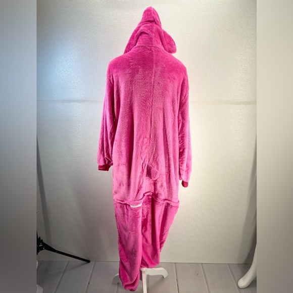 Stitch Jumpsuits Cartoon Unisex Pajamas Adult Soft Cosplay Halloween Sleepwear L - Picture 6 of 17